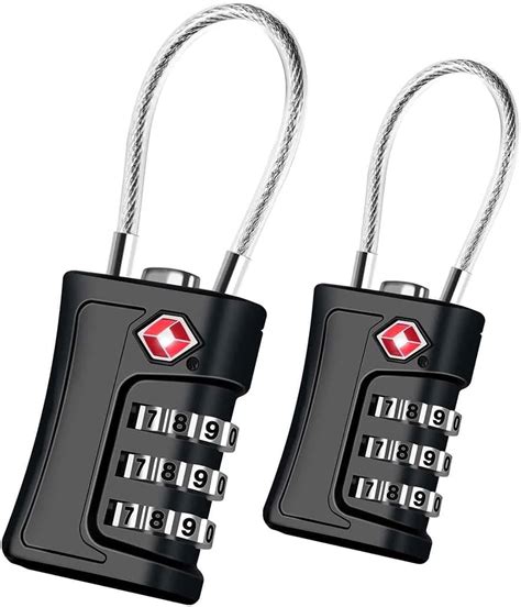 amazon tsa luggage locks|tsa approved luggage lock.